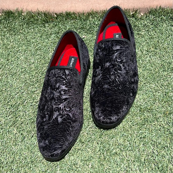 Alberto Fellini Velvet Loafers - Picture 2 of 8